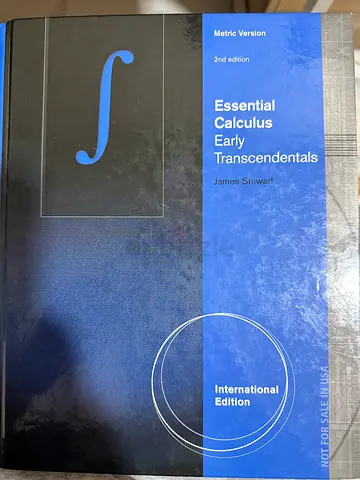 Essential Calculus: Early Transcendentals (International Edition) - James Stewart