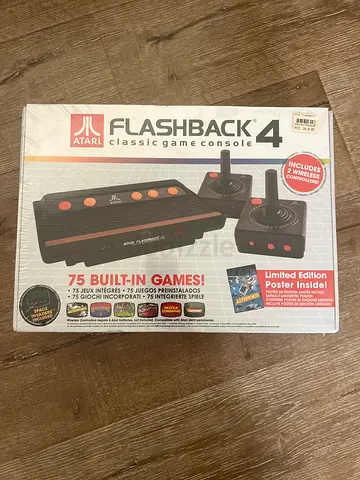 Atari Flashback 4 Classic Console - 75 Built-in Games (Boxed)