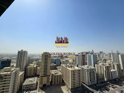 Sharjah – A modern two-bedroom apartment available for annual rent in Al Oqaf Tower,