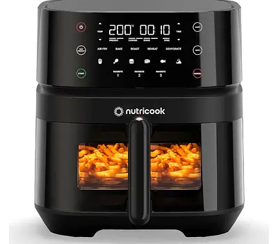 Nutricook Dual-Drawer Digital Air Fryer (like-new)