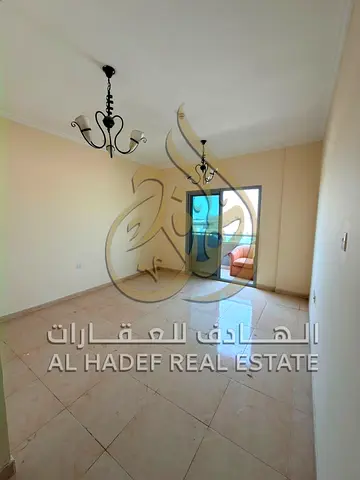 للإيجار السنوي شقة غرفة وصالة في مويلح – الشارقة