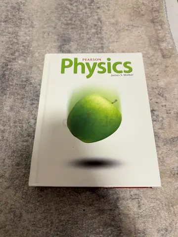 Pearson Physics (James S. Walker) - Hardcover Textbook