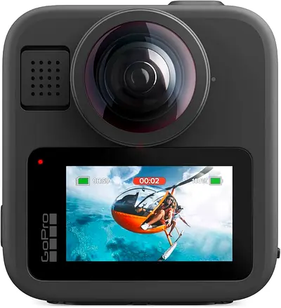 GoPro MAX2 - Waterproof 360 + Traditional Action Camera with Touch Screen, Spherical 8K Video, 29MP