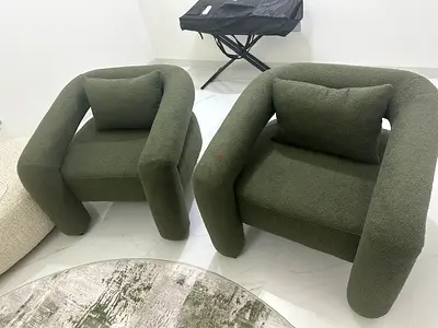 Single Sofa for sell - brand new - green color
