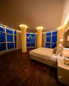 Single Bed in Shared Twin Room – Financial Centre Metro Station