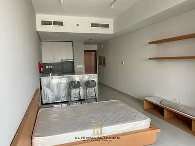 شقة استوديو | برج بلو ويفز | دخول الشرفة والمسبح إلى صالة الألعاب الرياضية