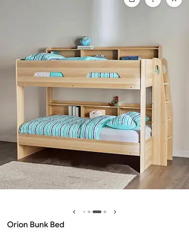 Kids bunk bed with shelf homecenter