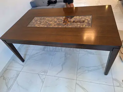 solid wood dinning table 180x105cm