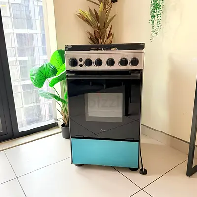 Midea 55cm Freestanding Gas Cooker Oven – Model BME55007-FFD – LPG