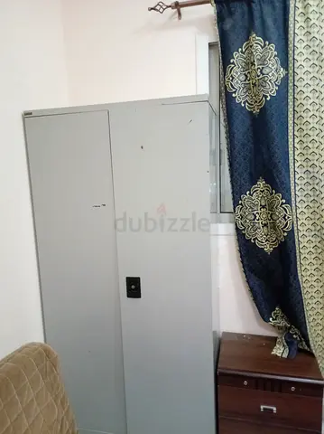 Metal Storage Cabinet / Wardrobe - Good Condition