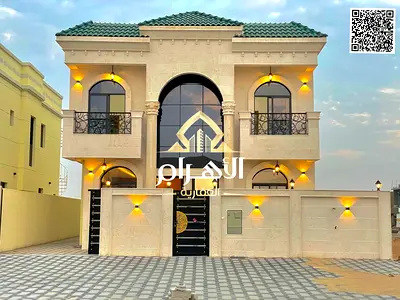 With a down payment of less than 10% | Own a luxury villa in Al Helio 2, Ajman | 5 master bedrooms G+2 at a bargain price, immediate handover