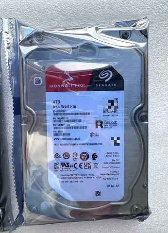Seagate IronWolf Pro 4TB NAS HDD - New/Sealed