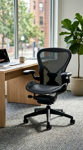 Herman Miller Aeron Ergonomic Office Chair - Size B, Excellent Condition