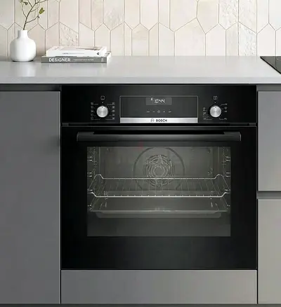 Bosch Series 6 Built-In Electric Oven – Black Finish, Excellent Condition