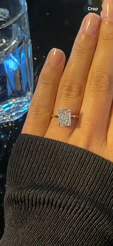 3.01ct Radiant Cut Lab-Grown Diamond Ring | IGI Certified | US Size 6