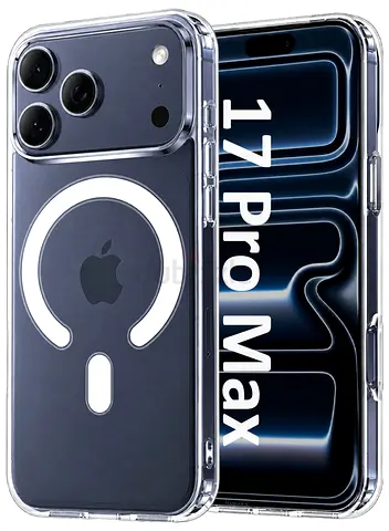 Clear MagSafe Case for iPhone 17 Pro Max
