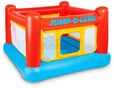 Inflatable Jump-O-Lene Kids Bouncy Castle / Mini Bounce House - Good Condition