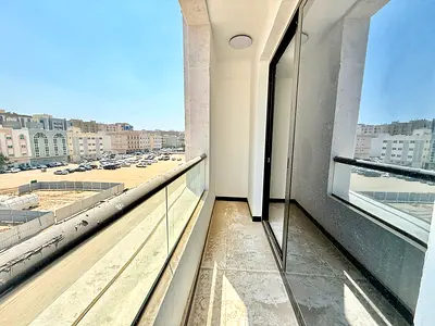 Brand new studio first shafting with balcony one month free close to school AERA Muwaileh Sharjah