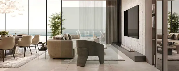 3BR Beachfront | Full Sea View | Private Beach | Investor Price 2.38M | AMRA UAQ