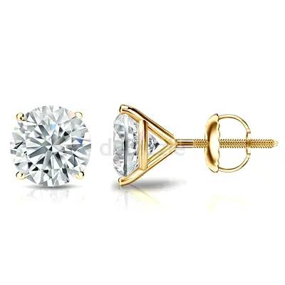Lab grown diamond F VVS2 IGI certified earring for sale