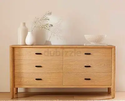 West elm Modern Wooden Dresser with 6 Drawers