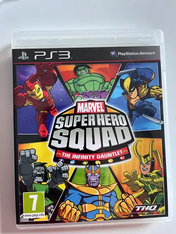Marvel Super Hero Squad PS3 Original