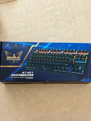 Colourful backlit Mechanical keyboard Gaming