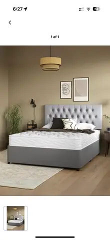 Bed with sleep-well big mattress - Brand new unused fully new