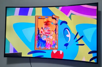 Curved LED Smart TV