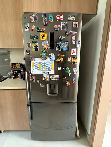 LG GR-F589BLCM — 446L Bottom-Mount Fridge/Freezer
