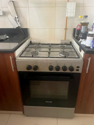 Wolf Gas oven, stove, broiler Stainless Steel