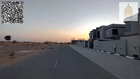 Residential land for sale in the Basateen Al Sarra project in Umm Al Quwain, on Mohammed Bin Zayed R