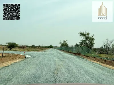 Residential plot street and alley Al Manama 13 Ajman