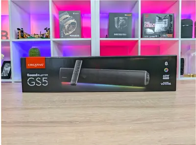 CREATIVE Sound Blaster GS5 RGB Gaming Soundbar with SuperWide Technology