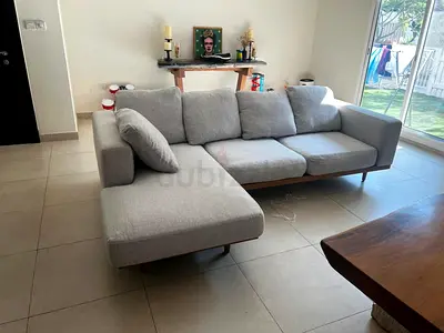 Like A New Condition High Quality West Elm feather 🪶 filled L Shape Sofa