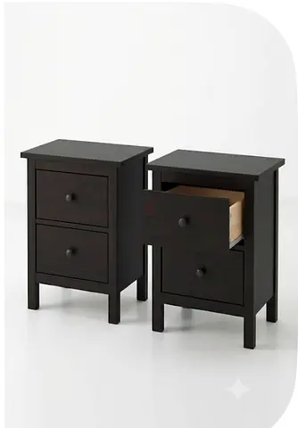 IKEA HEMNES night stands (pair)