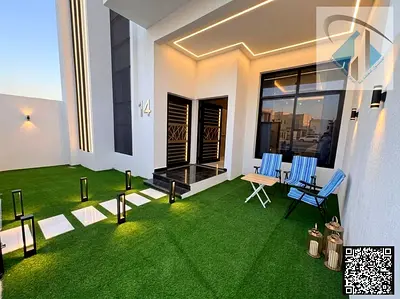 فيلا بالفرش وكهرباء ومياه والمكيفات مع حديقة للبيع من المالك مباشرتصمييم فلل دبى مقابل حديقة مباشرعلى شارع 311 تقسيط شهرى .