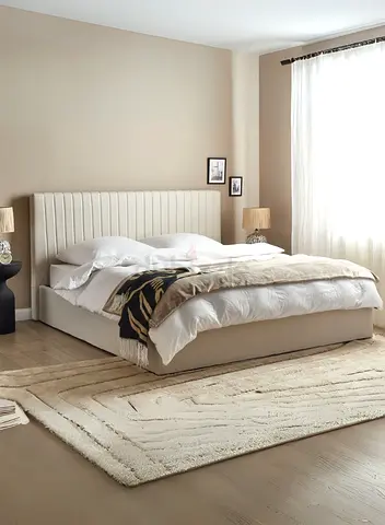 New style Brand New king size bed including mattress good quality king bed storage bed strong