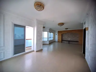 4-bedroom apartment for annual rent in Al Majaz 3 | Direct sea view | Maid's room | Gym and swimmin