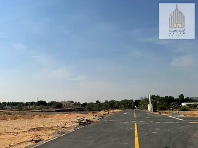 A golden opportunity to own land in Al Helio 2, Ajman Residential land for sale in a prime location in Al Helio 2, close to villas and amenities. Ide