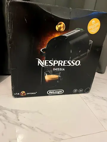 Nespresso Inissia by DeLonghi - Capsule Coffee Machine (Boxed)