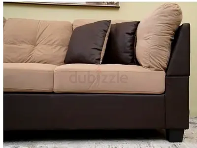 PAN HOME Enterprise Stylish 4 Seater Corner Sofa Multicolour 279 x 205 x 76cm