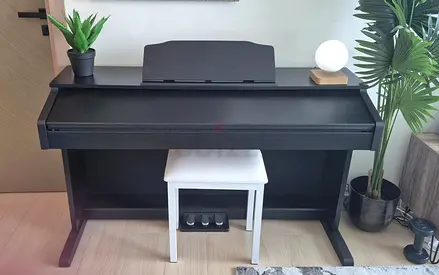 Roland Digital Piano - Compact Black Console with Bench