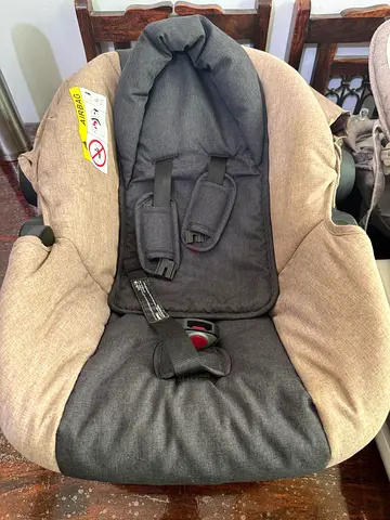 Used infant car seat insert/seat - cozy padded newborn insert and Baby Rocker ..Perfect condition