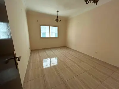 For rent in Sharjah, New Muwaileh Near New Muwaileh Park Two rooms and a living room, located in a