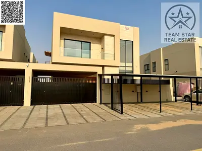 Luxury villa for rent in Al Zahia area, 4 master bedrooms