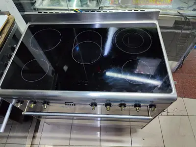 Smeg latest model electric ceramic 5 hobs stove oven dual fan cooking range 90x60 free delivery