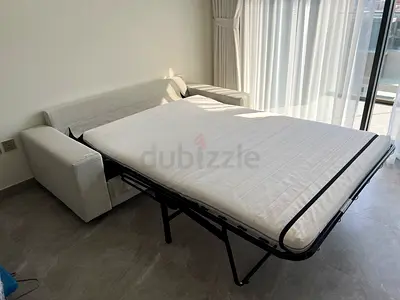 IKEA vimle Two Seater Sofa Bed Beige