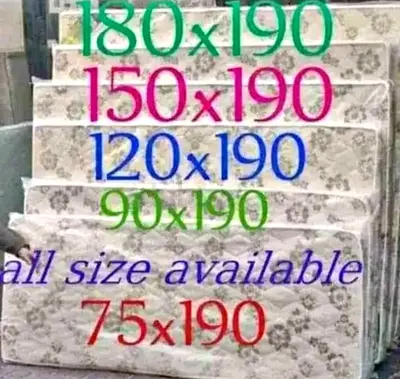 Used single and double mattresses available - various sizes (75x190 to 180x190)