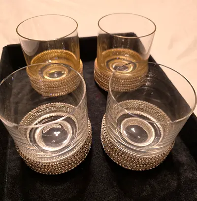 Brand New 4 Rhinestone Crystal Glasees